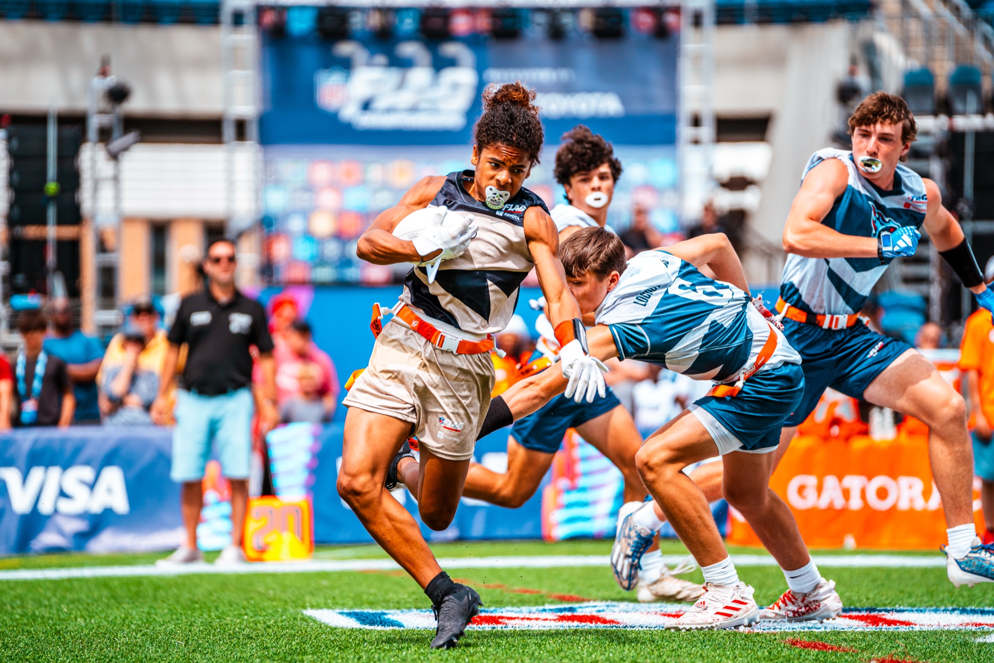 Stadium game action