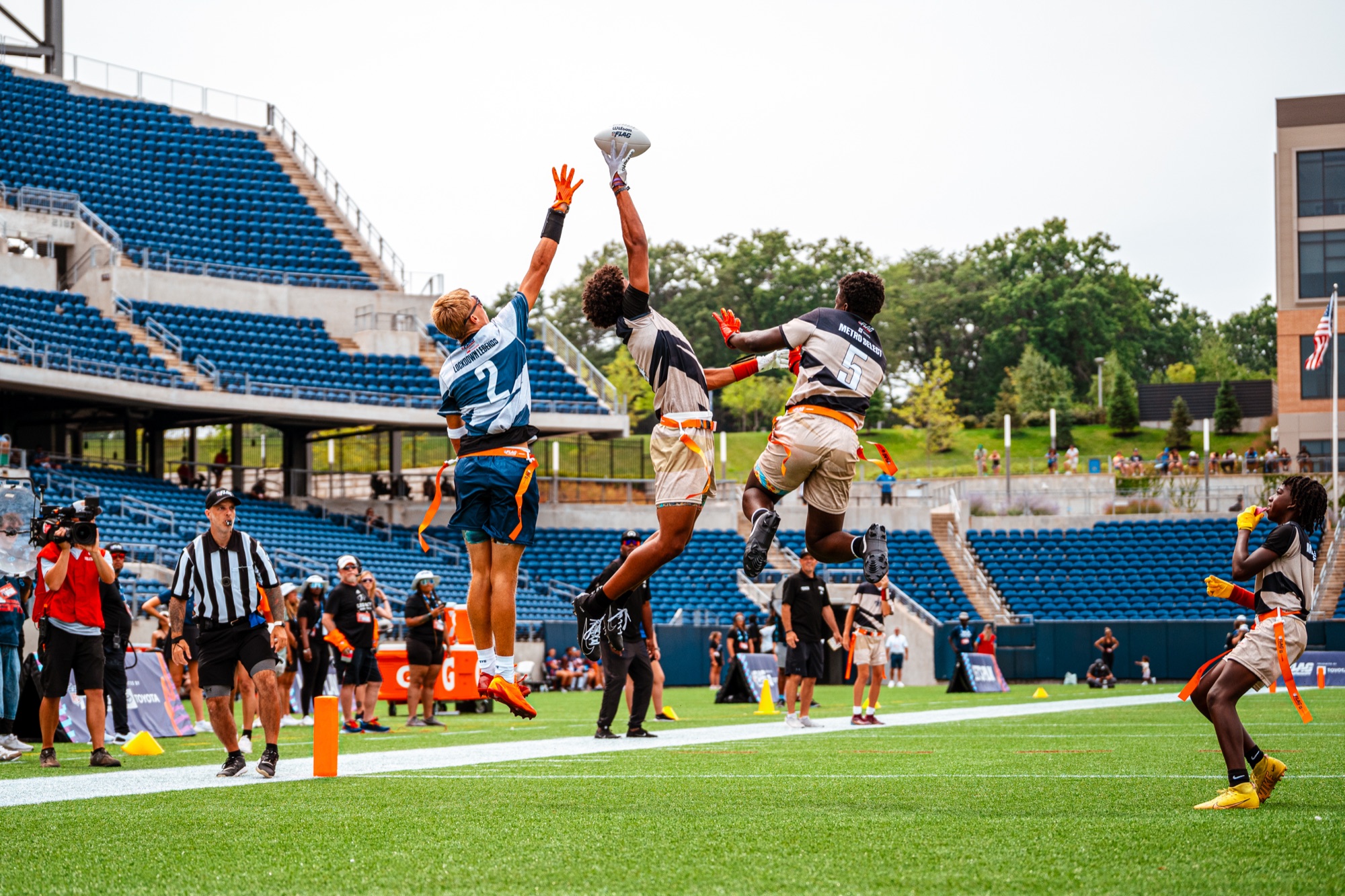 Stadium catch